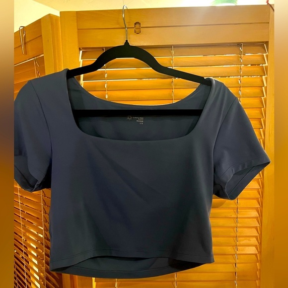 Aerie blue crop top - Picture 2 of 4